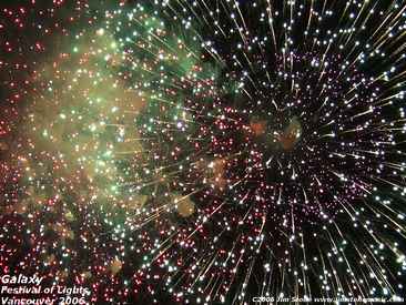 star field fireworks